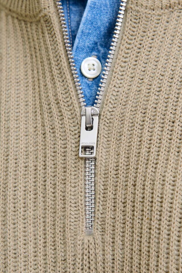 JJPANNEL KNIT HALF ZIP AW25