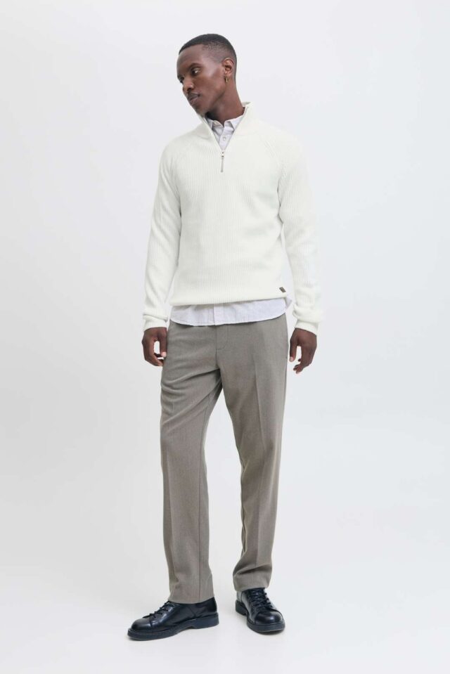 JJPANNEL KNIT HALF ZIP AW25