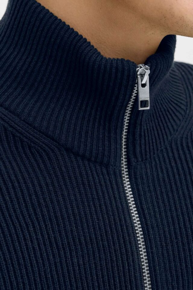 JJEPERFECT KNIT ZIP CARDIGAN SN