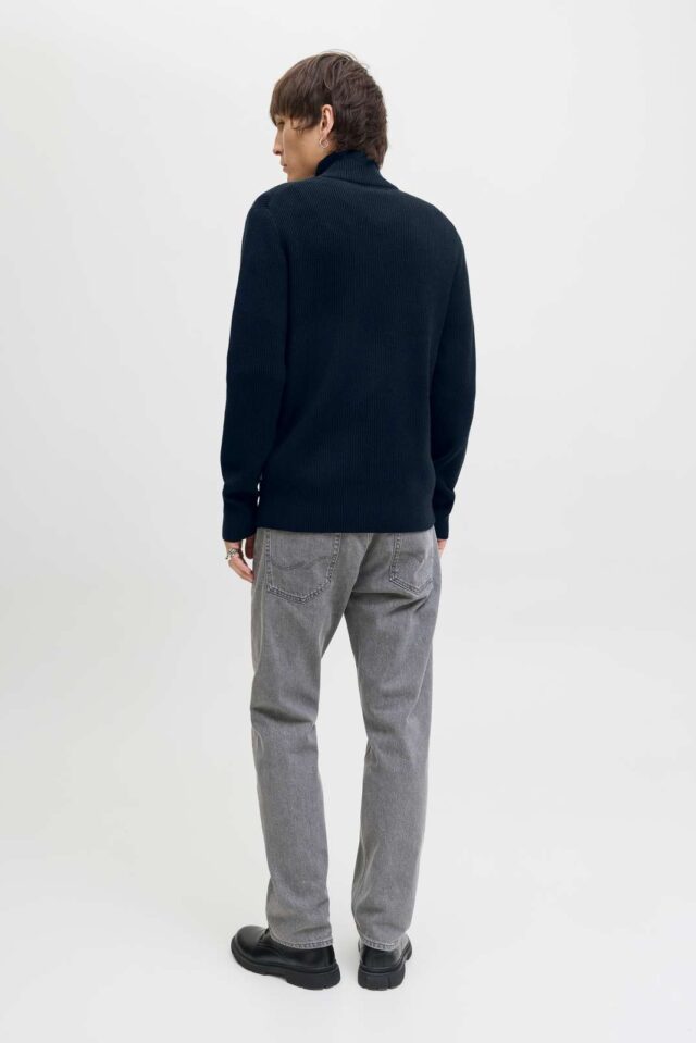 JJEPERFECT KNIT ZIP CARDIGAN SN