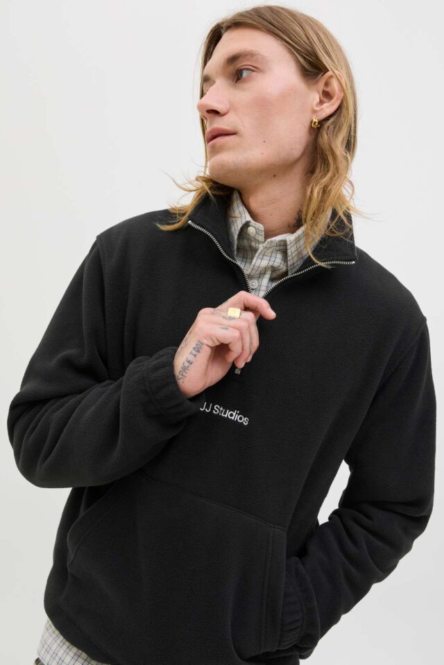 JJESOHO HALF ZIP FLEECE SN