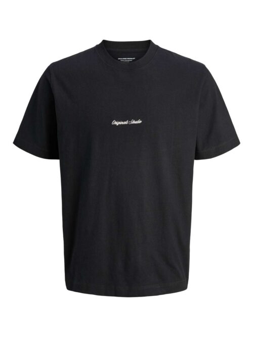 JORNORREBRO EMB TEE SS CREW NECK NOOS Black
