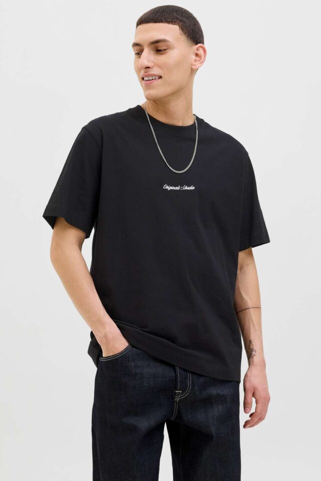 JORNORREBRO EMB TEE SS CREW NECK NOOS