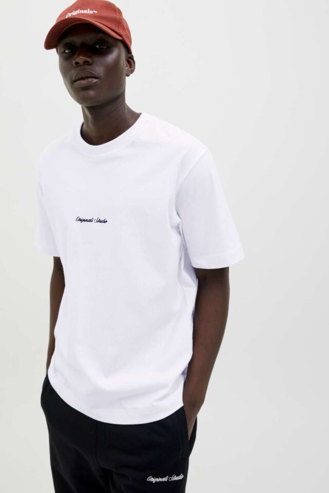JORNORREBRO EMB TEE SS CREW NECK NOOS