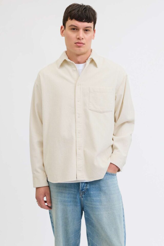 JORINWOOD OVERSIZED CORD SHIRT LS