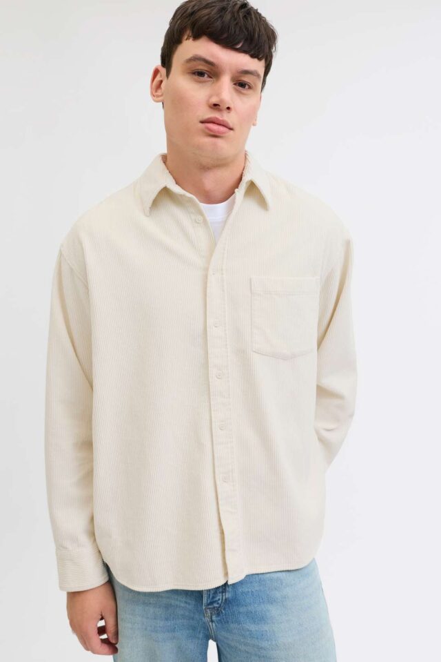 JORINWOOD OVERSIZED CORD SHIRT LS