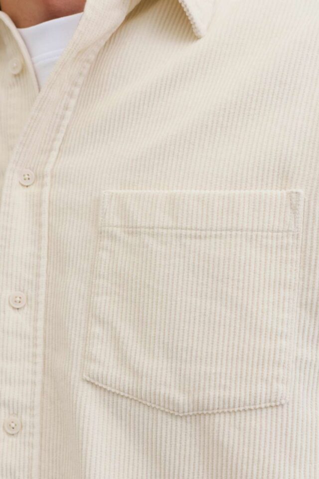 JORINWOOD OVERSIZED CORD SHIRT LS