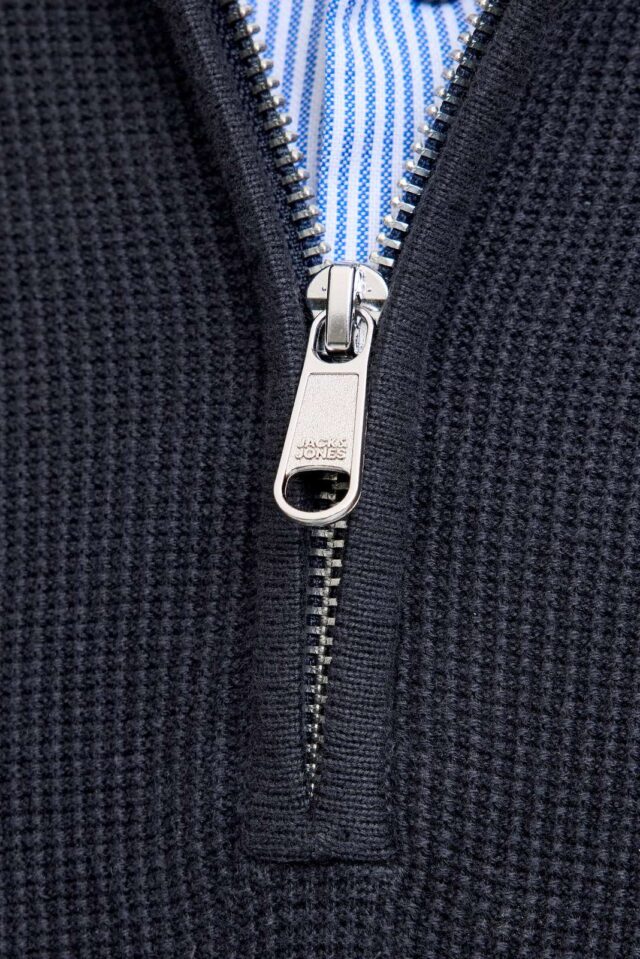 JPRBLUREX KNIT HALF ZIP LN