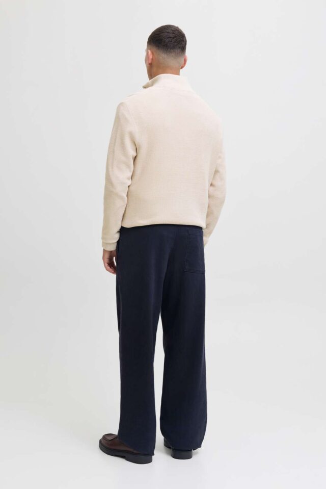 JPRBLUREX KNIT HALF ZIP LN