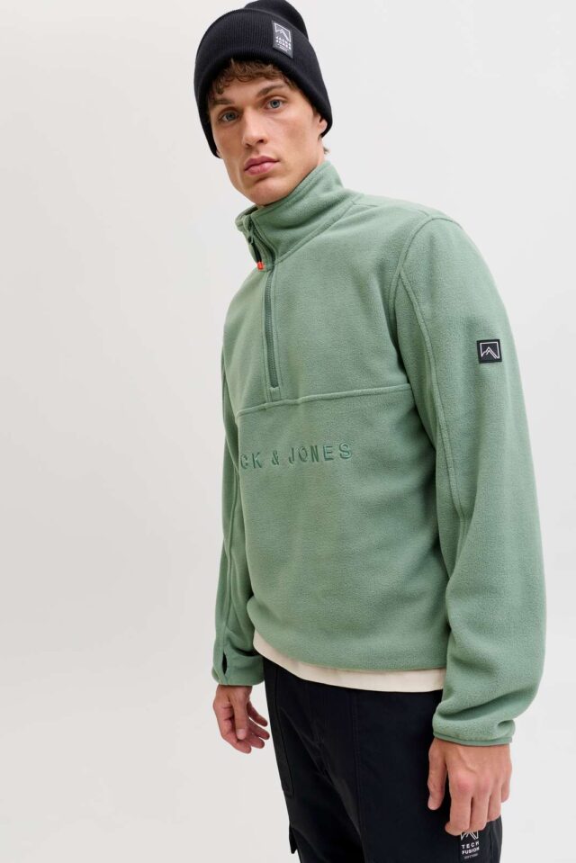 JJALPES HALF ZIP FLEECE JACKET AW25