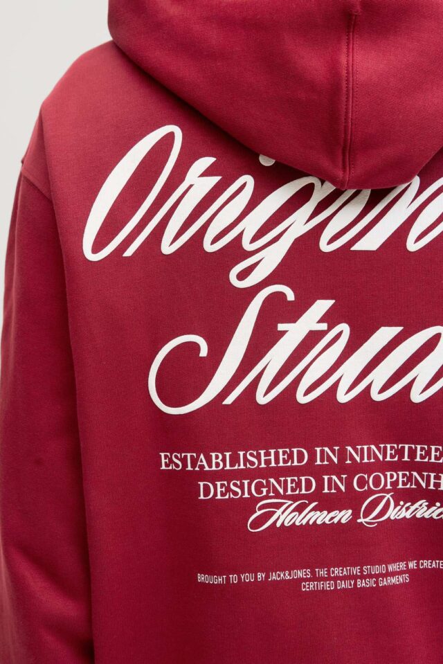 JORNORREBRO TYPO BACK SWEAT HOOD SN