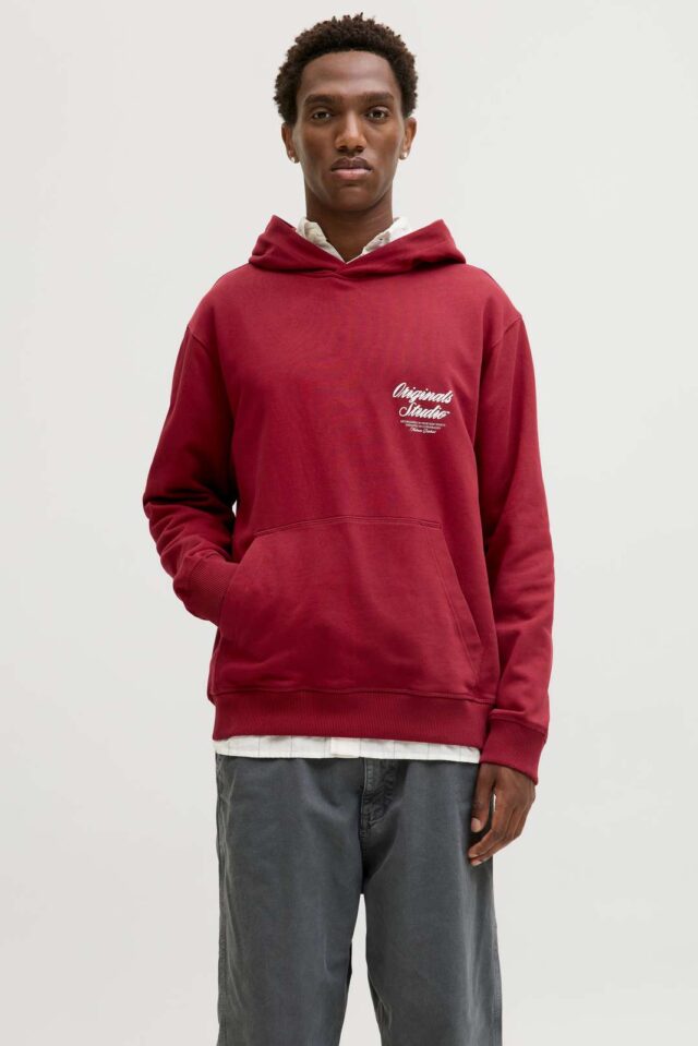 JORNORREBRO TYPO BACK SWEAT HOOD SN