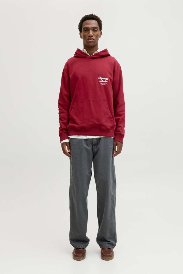 JORNORREBRO TYPO BACK SWEAT HOOD SN