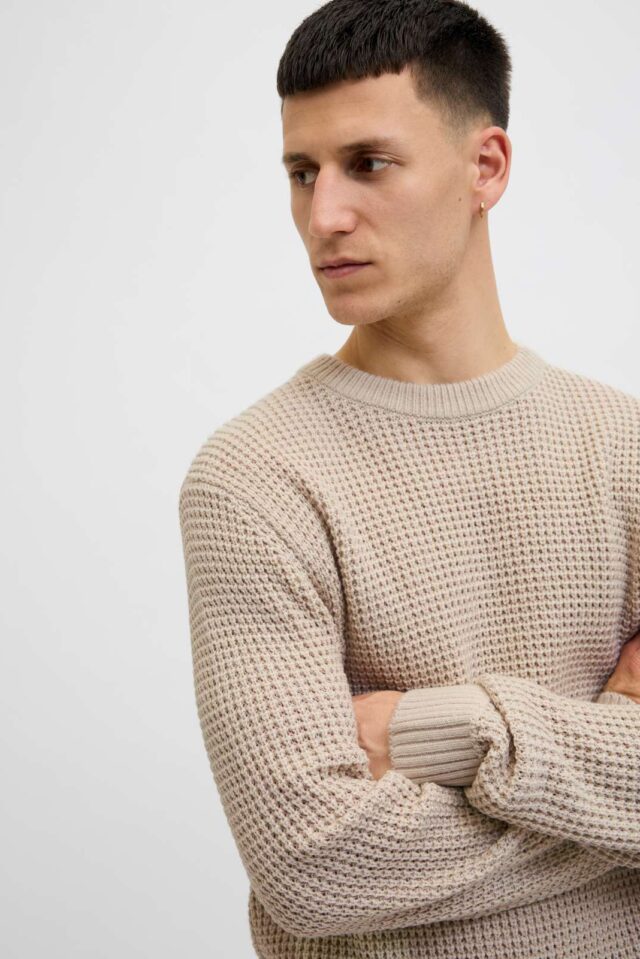 JJGLOBAL KNIT CREW NECK