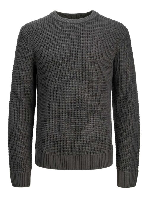 JJGLOBAL KNIT CREW NECK Asphalt