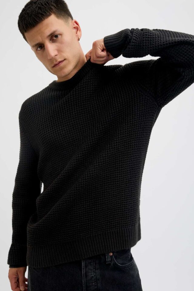 JJGLOBAL KNIT CREW NECK