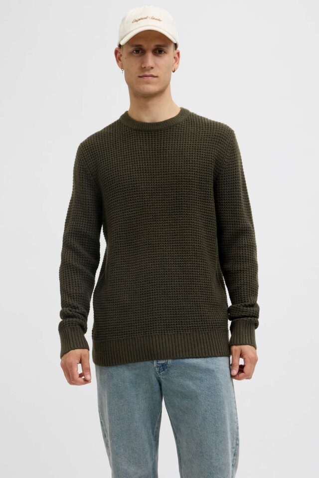JJGLOBAL KNIT CREW NECK
