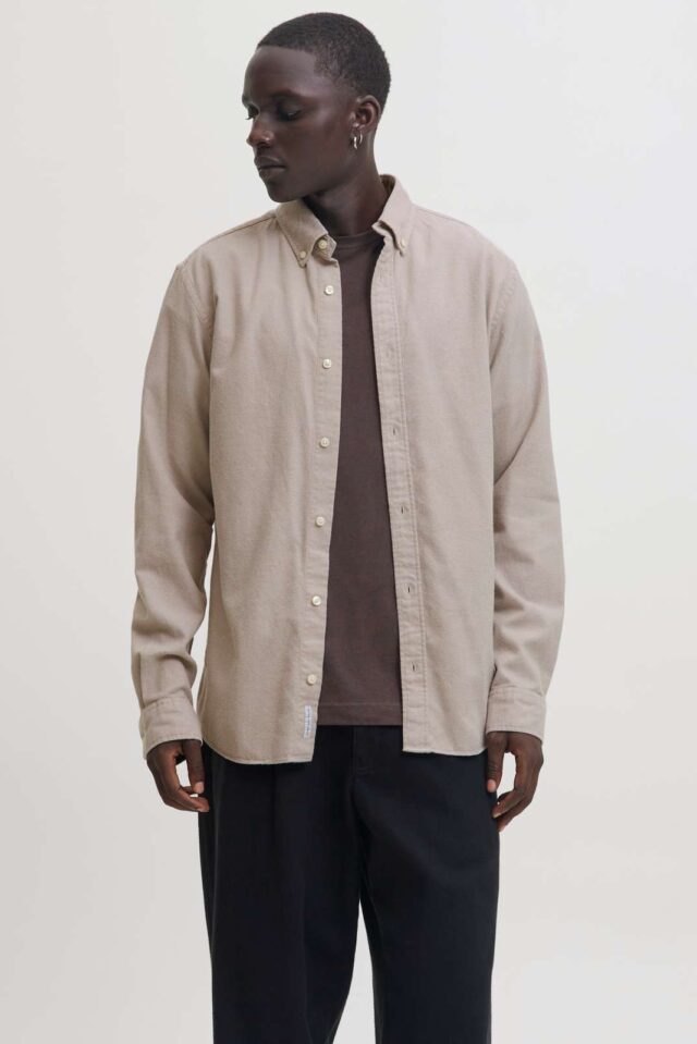 JPRBLUBARKLEY FLANNEL X-MAS L/S SHIRT CH