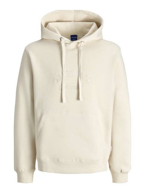 JORBLEECKER BRANDING SWEAT HOOD BF Antique White