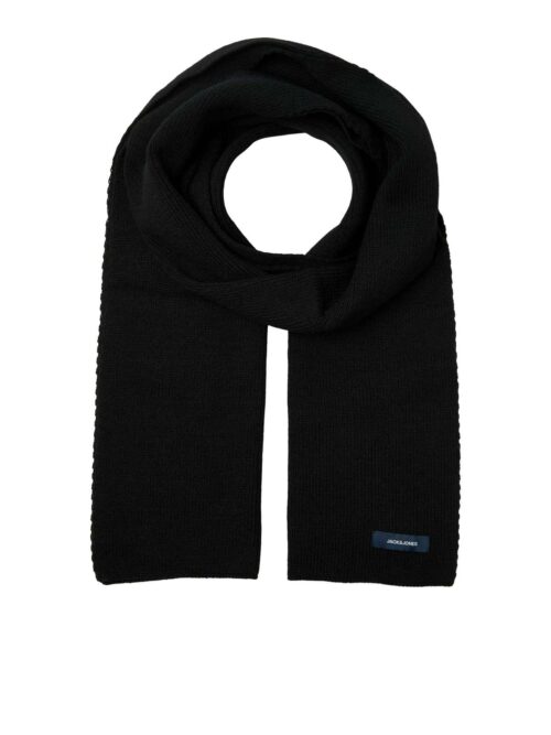 JACDNA KNIT SCARF NOOS Black