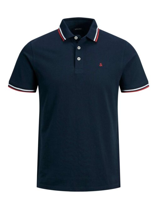 JJEPAULOS POLO SS NOOS Navy Blazer