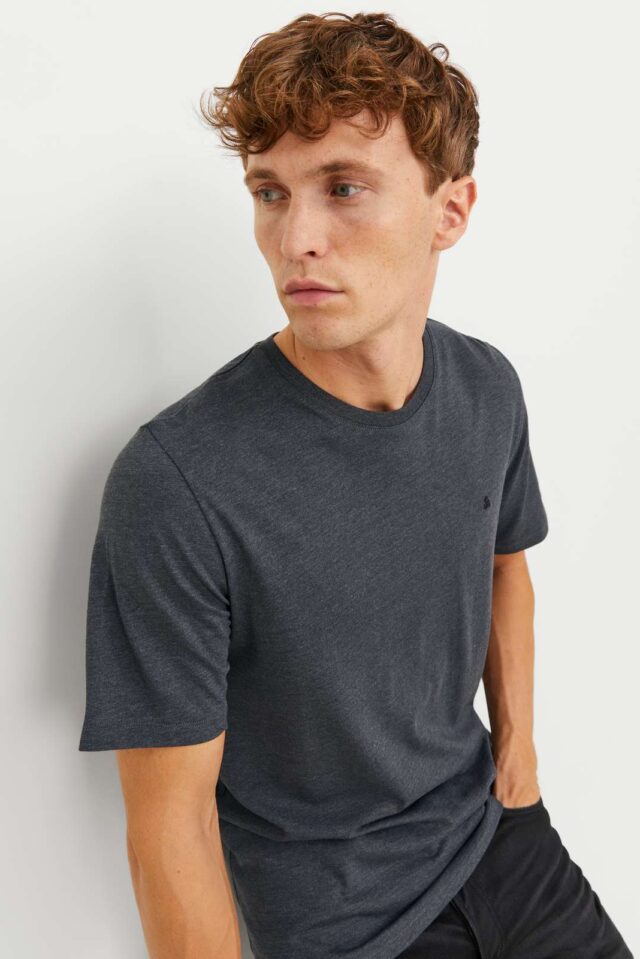 JJEPAULOS TEE SS CREW NECK NOOS