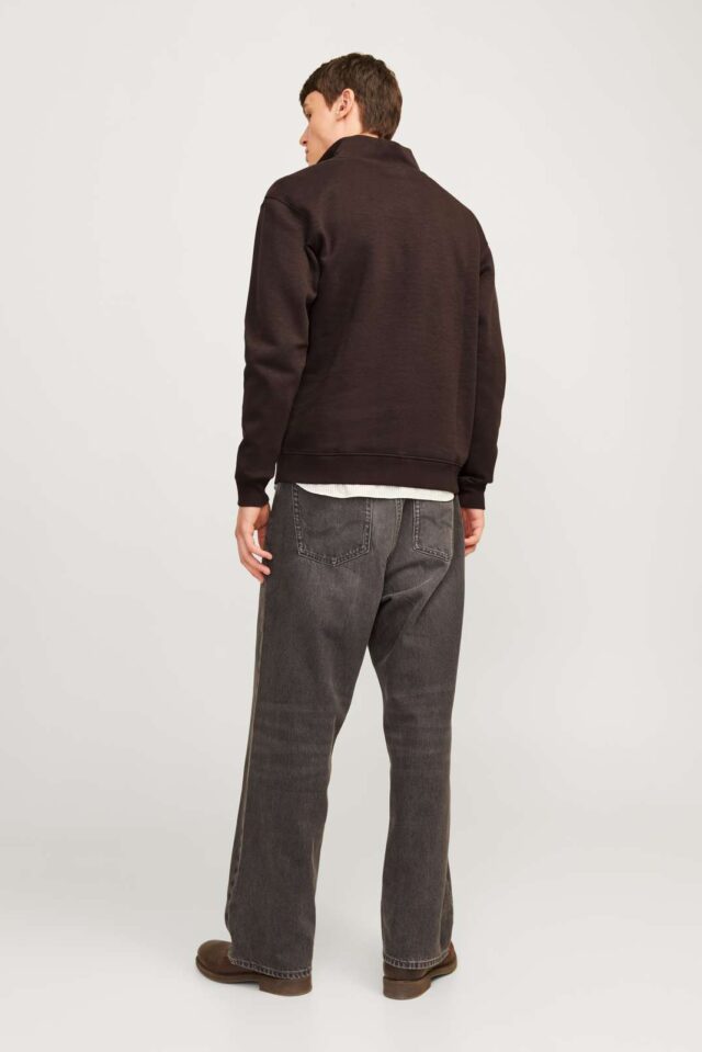 JJEBRADLEY SWEAT HALF ZIP NOOS