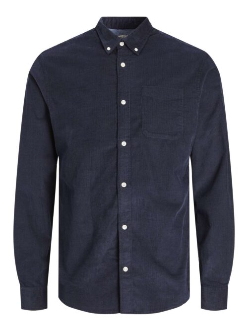 JJECLASSIC CORD SHIRT LS SN Navy Blazer