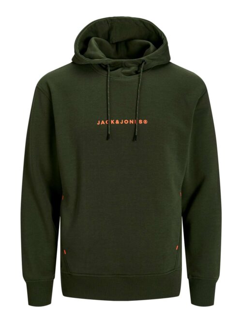 JJTREE SWEAT HOOD Kombu Green