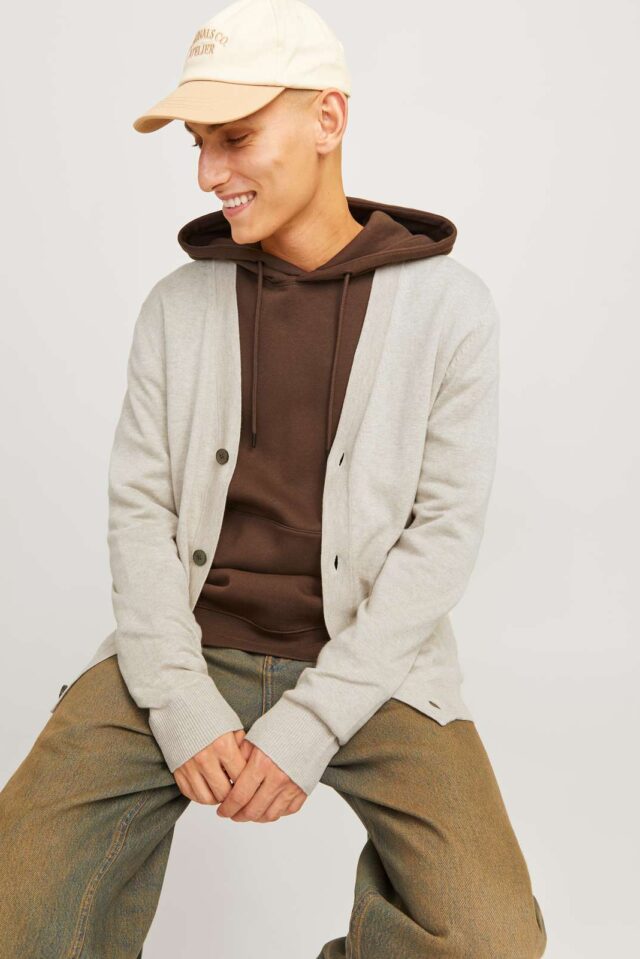 JJEEMIL KNIT BUTTON CARDIGAN NOOS