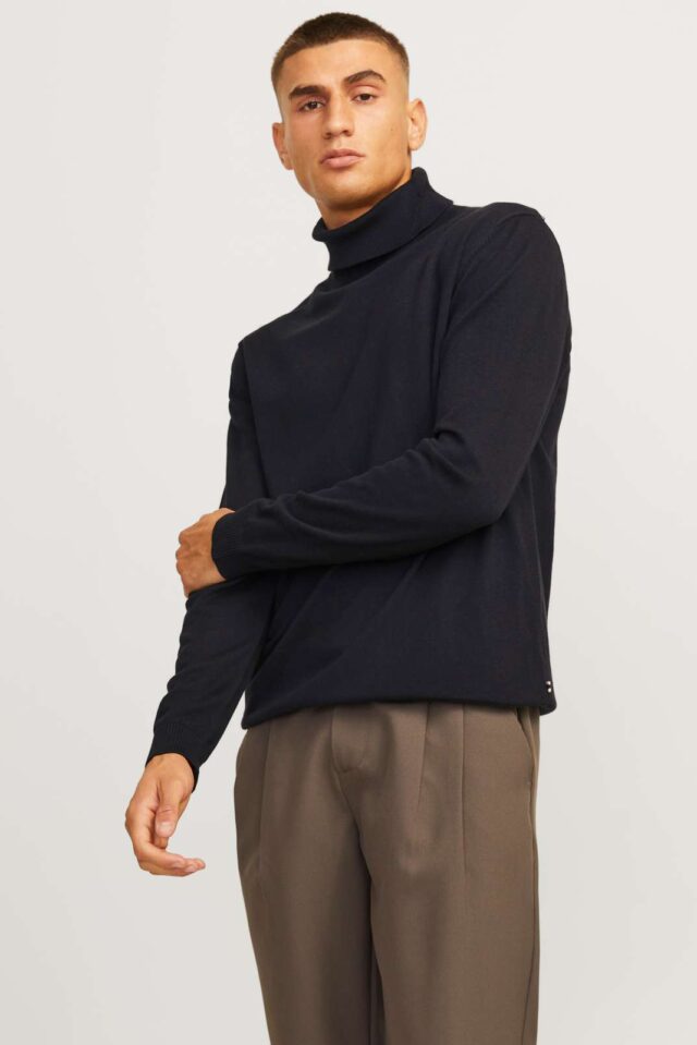 JJEBASIC KNIT ROLL NECK NOOS