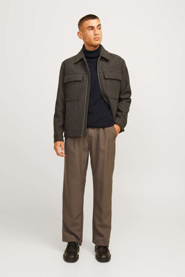 JJEBASIC KNIT ROLL NECK NOOS