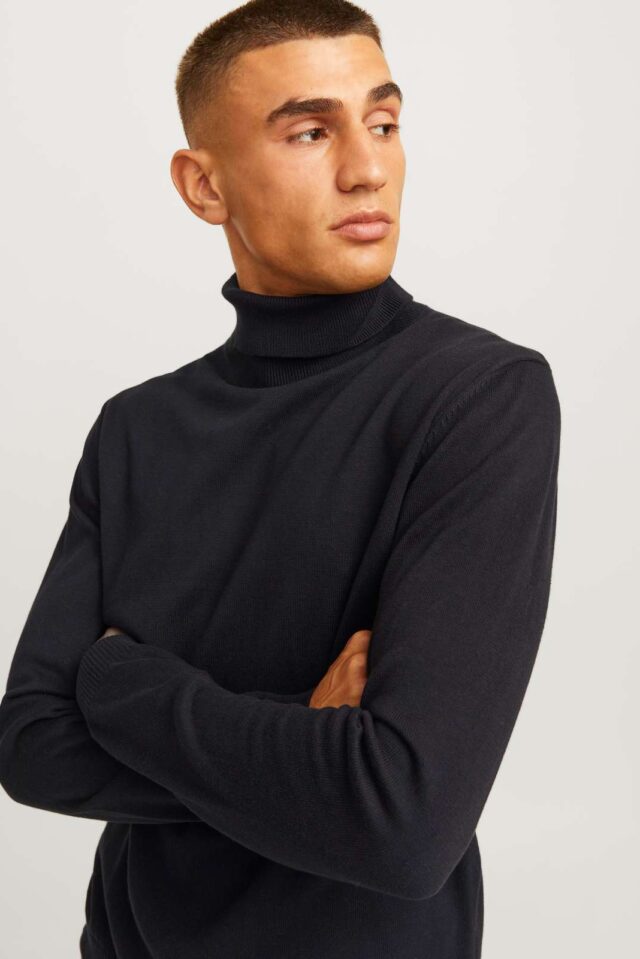 JJEBASIC KNIT ROLL NECK NOOS