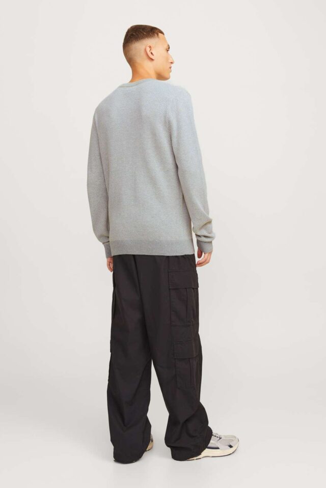 JJEGLOBE KNIT CREW NECK NOOS