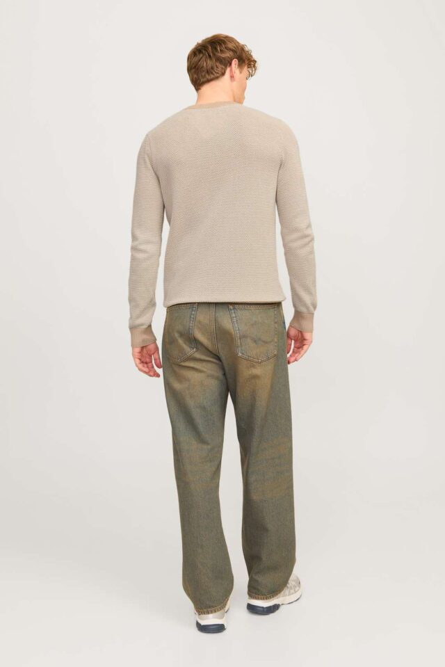 JJEGLOBE KNIT CREW NECK NOOS