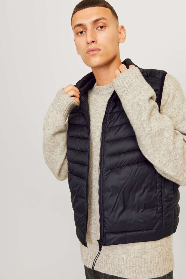 JJESPRINT BODYWARMER COLLAR NOOS