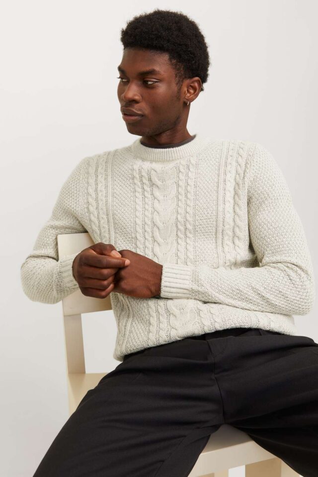 JJCRAIG KNIT CREW NECK AW24