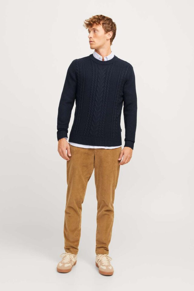 JJCRAIG KNIT CREW NECK AW24