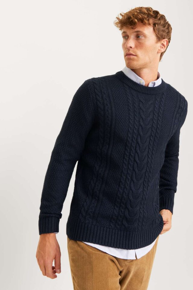 JJCRAIG KNIT CREW NECK AW24