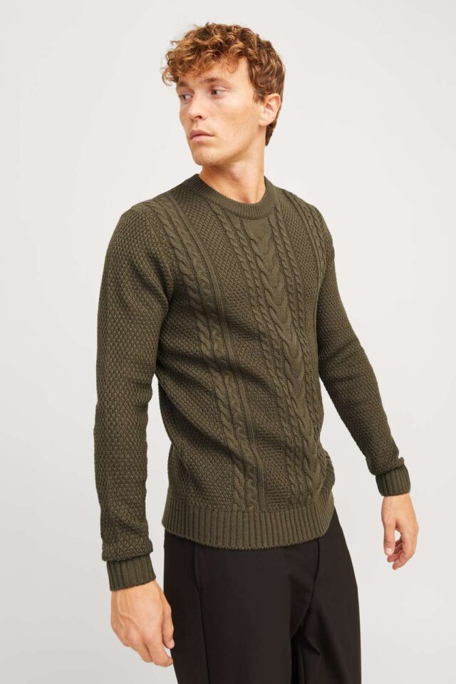 JJCRAIG KNIT CREW NECK AW24