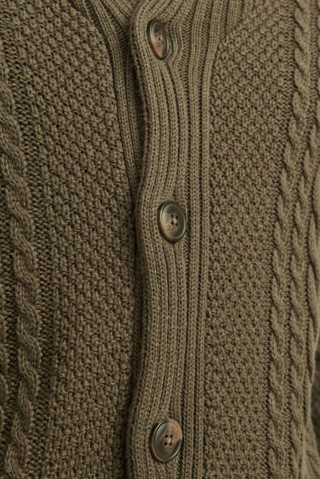 JJCRAIG KNIT SHAWL NECK AW24