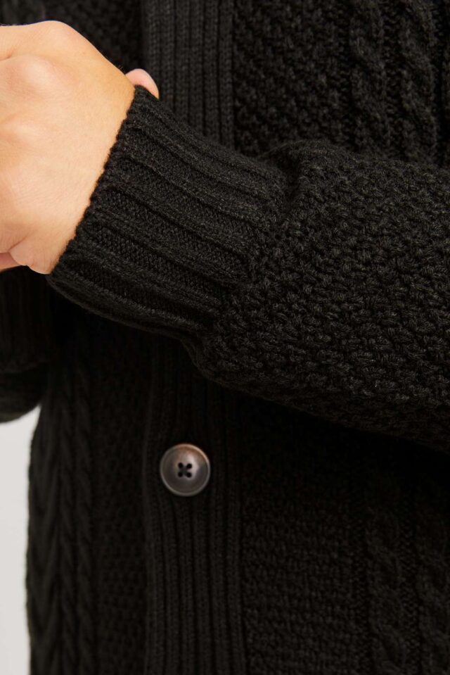 JJCRAIG KNIT SHAWL NECK AW24