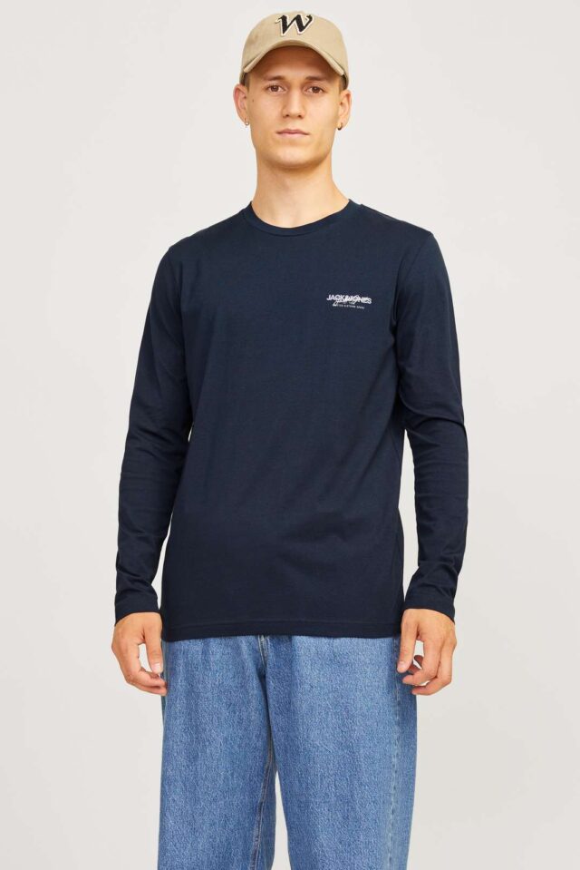 JJALVIS TEE LS CREW NECK