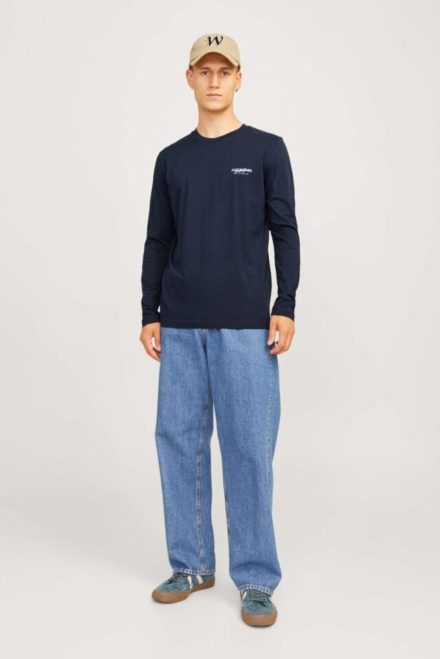JJALVIS TEE LS CREW NECK