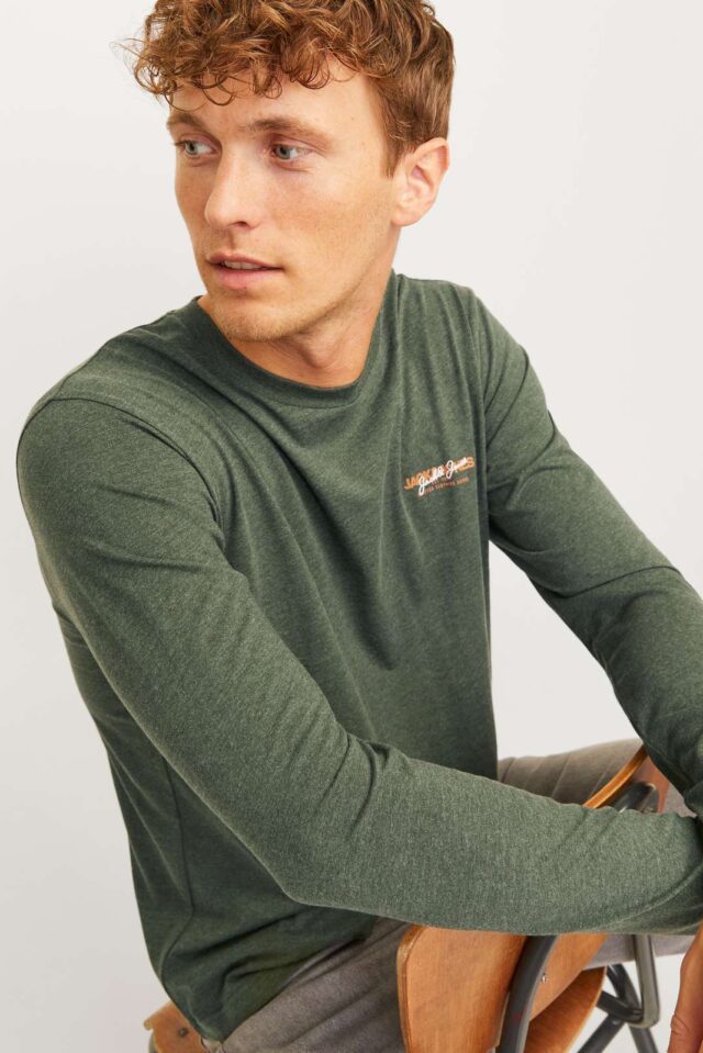 JJALVIS TEE LS CREW NECK