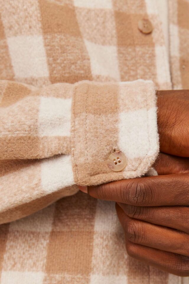 JJZAC HEAVY BRUSHED OVERSHIRT LS