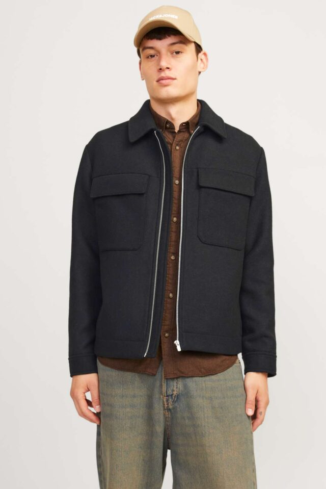 JPRBLURUSSEL WOOL BLEND JACKET SN