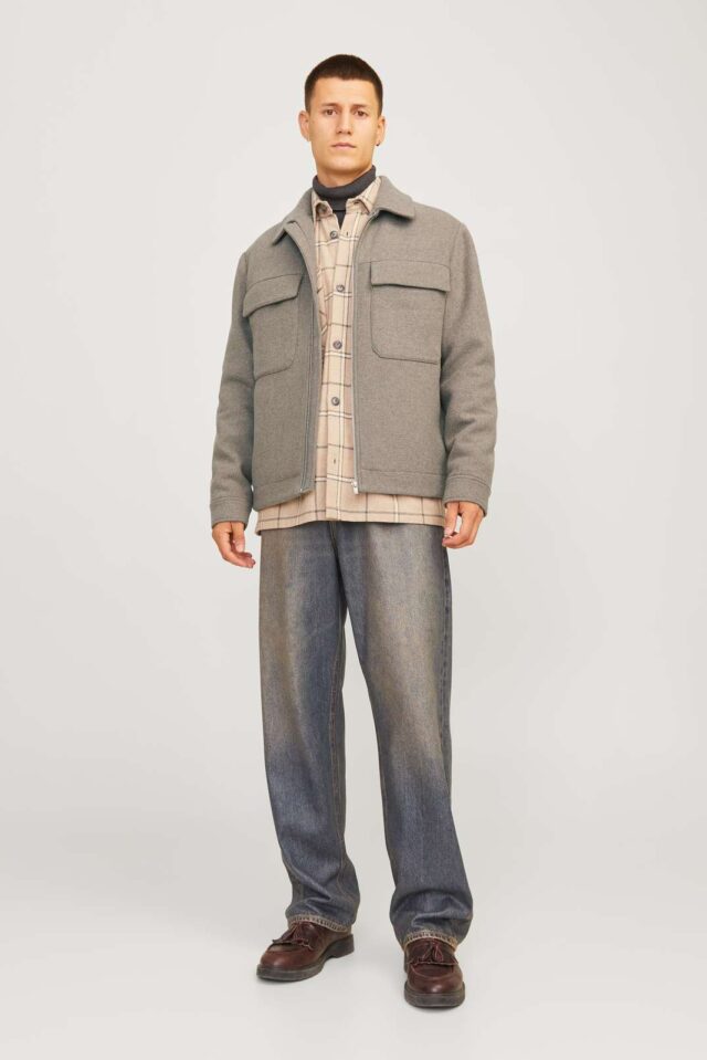 JPRBLURUSSEL WOOL BLEND JACKET SN