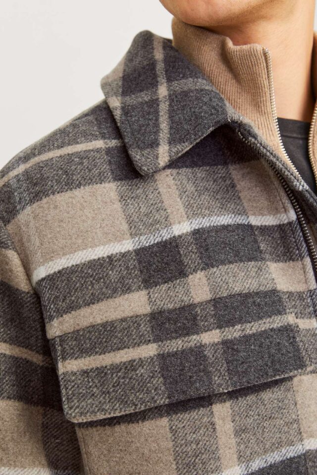 JPRBLURUSSEL WOOL BLEND JACKET SN