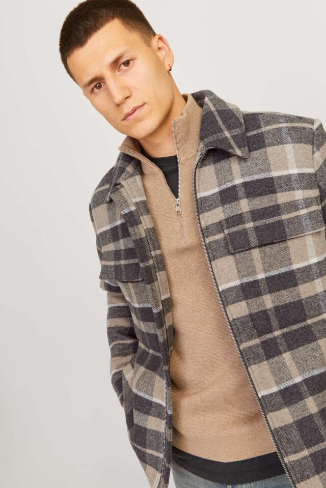 JPRBLURUSSEL WOOL BLEND JACKET SN